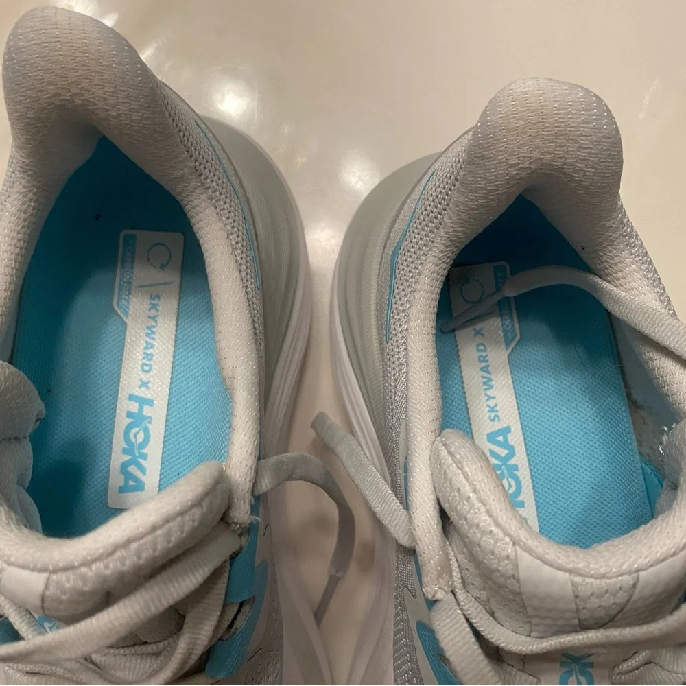 Hoka Women’s Skyward X Gray Blue Size 6 (6D) - Used 27 mi, Like New. $75 Floor - Picture 11 of 16